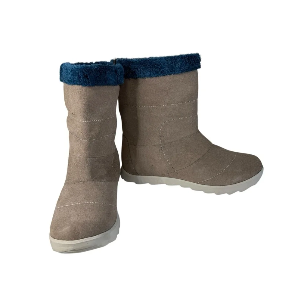 The North Face Thermoball‎ Gray And Blue Women's Size 7 No Box